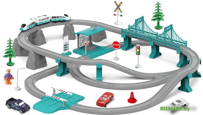 Набор железной дороги Givito Мой город G211-017 - фото