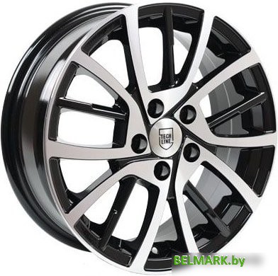 Литые диски TechLine 548 15x6" 4x100мм DIA 54.1мм ET 45мм BD - фото