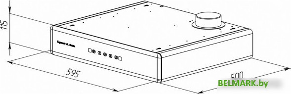 Кухонная вытяжка Zigmund & Shtain K 009.4 B - фото2