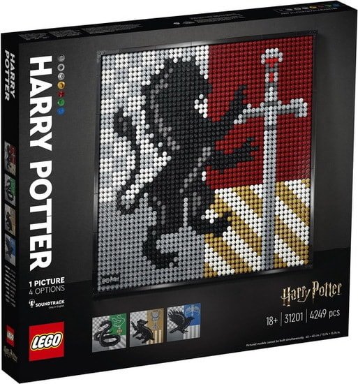 Конструктор LEGO Harry Potter 31201 Harry Potter Hogwarts Crests - фото