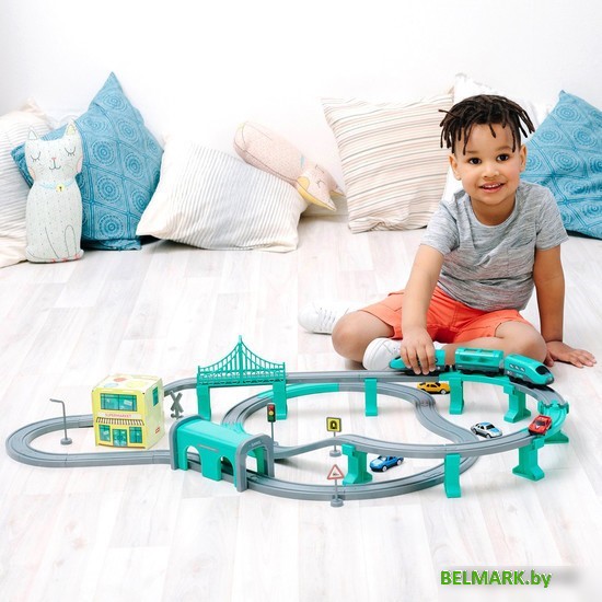 Набор железной дороги Givito Мой город G201-004 - фото2