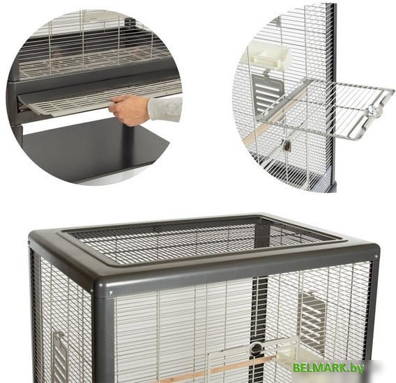 Клетка Montana Colorado I B21440 (темно-серый) - фото2