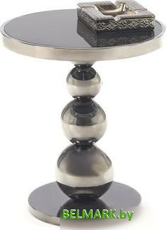 Журнальный столик Halmar Carla (черный/серебряный) - фото