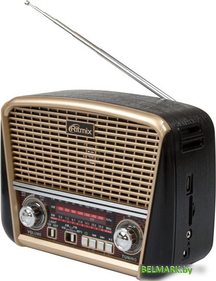 Радиоприемник Ritmix RPR-050 (золотой) - фото2