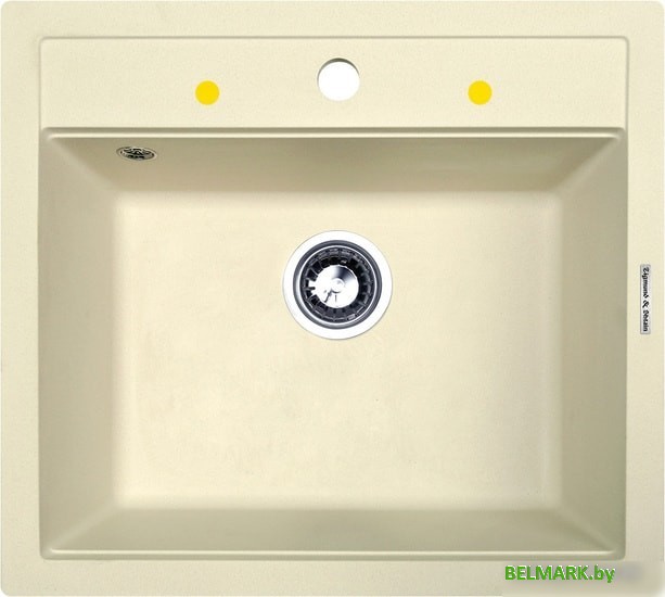 Кухонная мойка Zigmund & Shtain Platz 560 (молодое шампанское) - фото