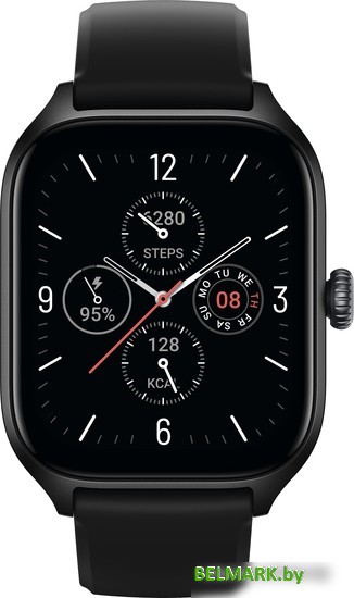 Умные часы Amazfit GTS 4 (черный, с черным ремешком из фторэластомера) - фото2