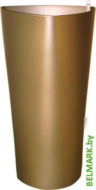 Вазон Forgarden BF01050 (коричневый матовый) - фото