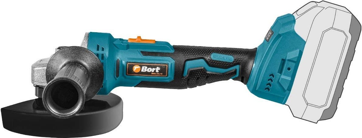 Угловая шлифмашина Bort BWS-21Li-R (без АКБ) - фото2