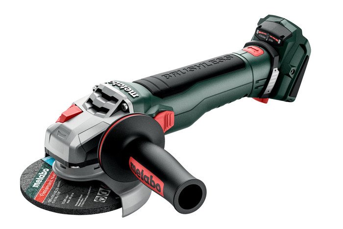 Угловая шлифмашина Metabo WB 18 LT BL 11-125 Quick 613054840 (без АКБ, кейс) - фото2