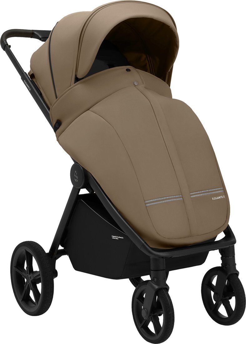 Коляска прогулочная «книга» Sweet Baby SBL Elegante D (бежевый) - фото