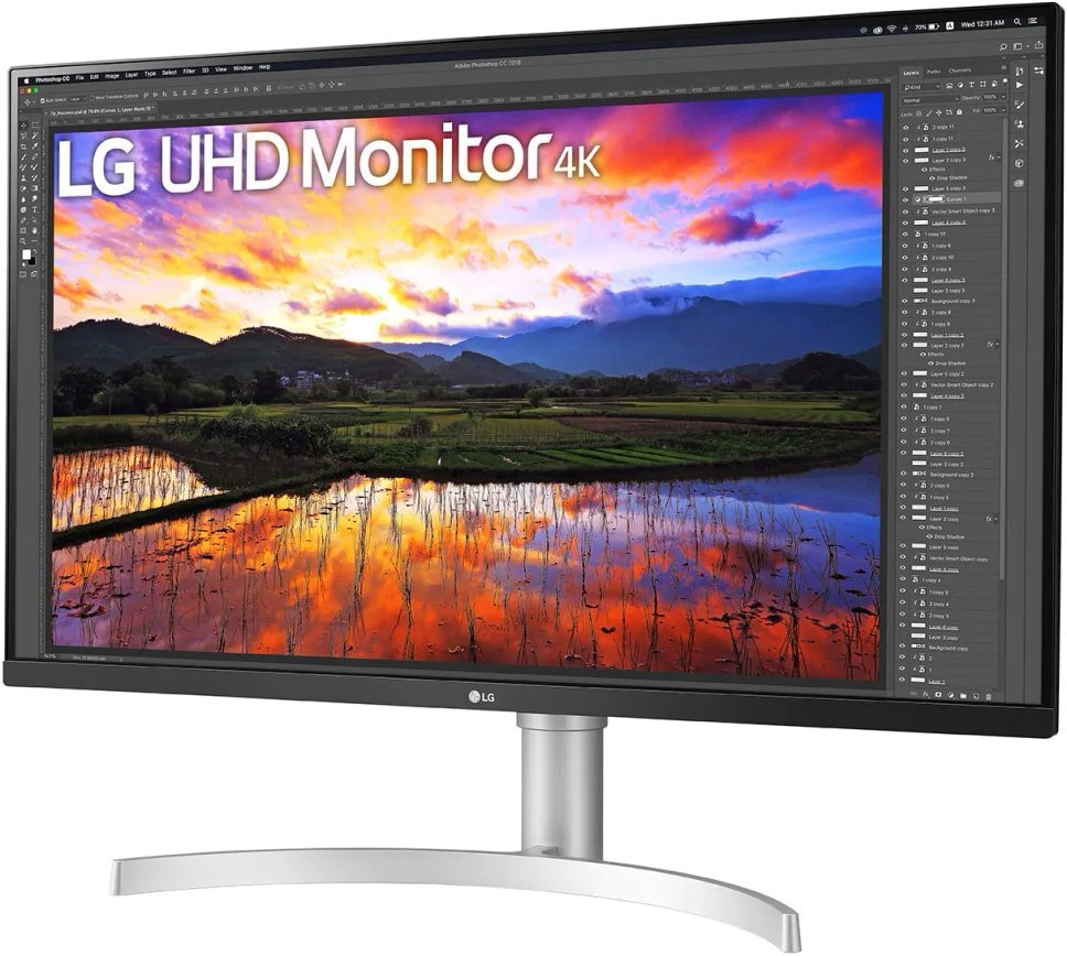 Монитор LG 32UN650-W - фото2