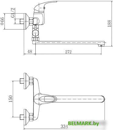 Смеситель Fashun A2115 - фото2