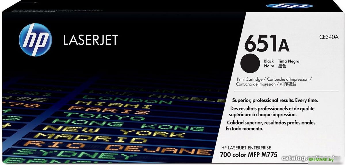 Картридж HP LaserJet 651A (CE340A) - фото