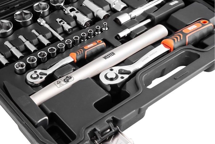 Универсальный набор инструментов Wester WT072 (72 предмета) - фото2