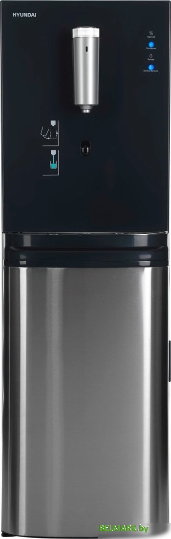 Кулер для воды Hyundai AquaSense UV H-WD7825C (графитовый) - фото