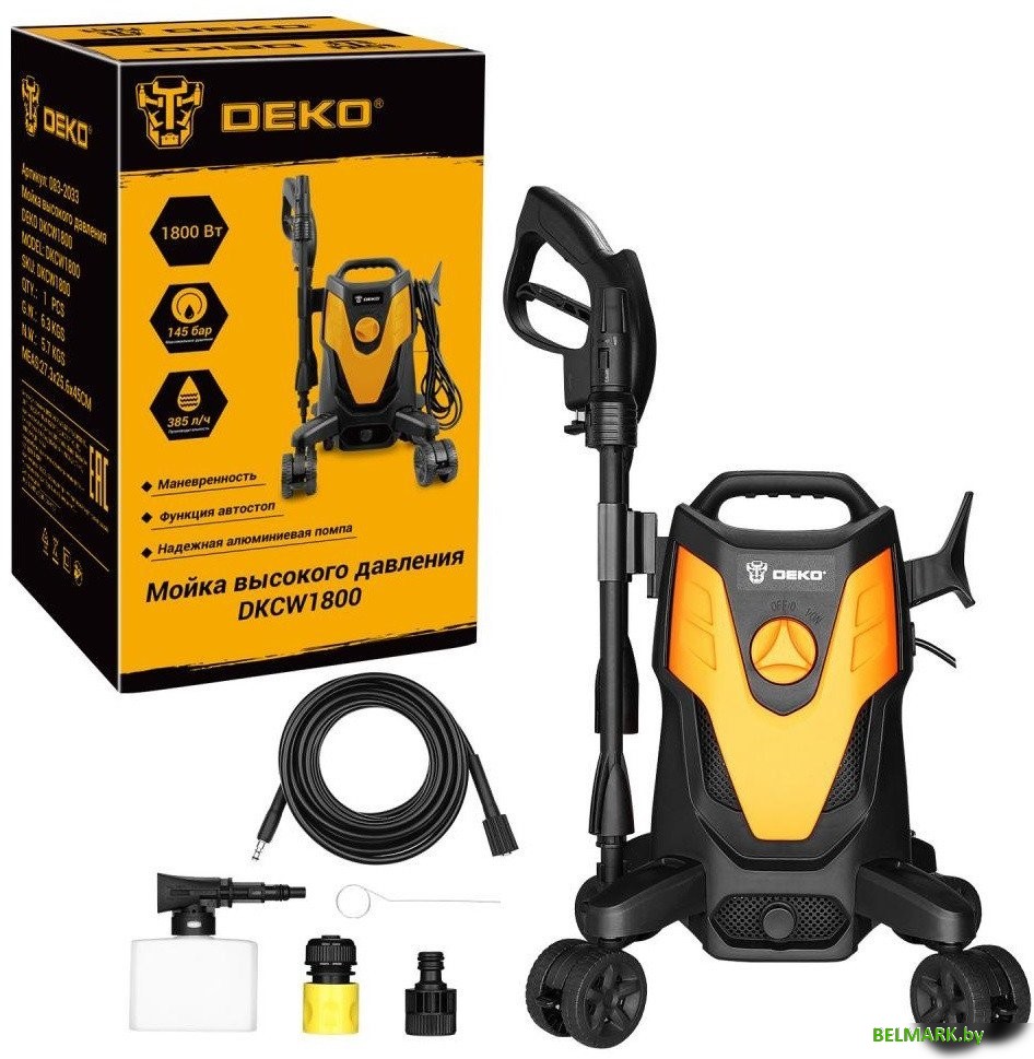 Мойка высокого давления Deko DKCW1800 083-2033 - фото