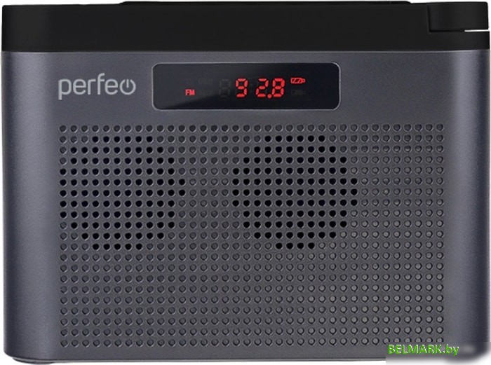 Радиоприемник Perfeo Тайга (серый) - фото