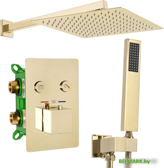 Душевая система Rea Fenix Davis L. Gold REA-P6324 - фото