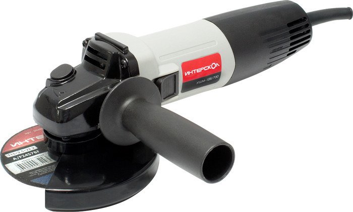 Угловая шлифмашина Интерскол УШМ-125/700 - фото