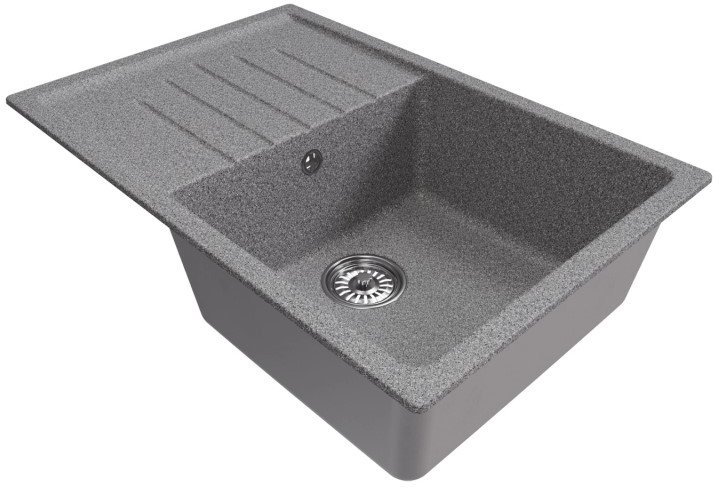 Кухонная мойка Mixline ML-GM19 551983 (темно-серый) - фото2