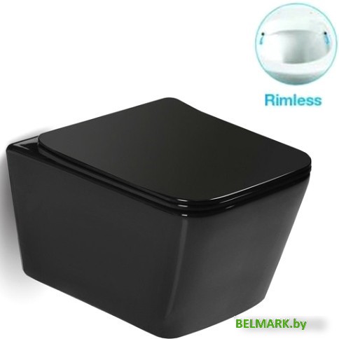 Унитаз подвесной SantiLine SL-5004MB - фото