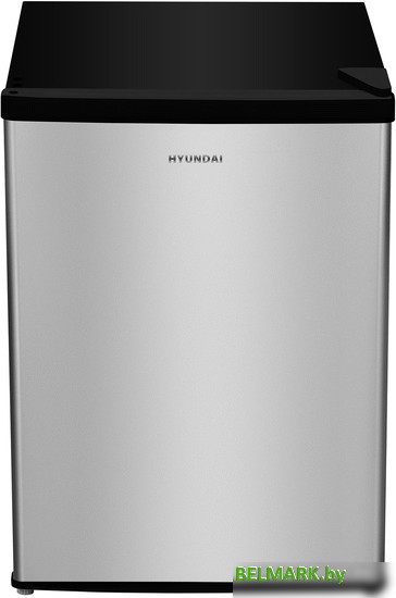 Однокамерный холодильник Hyundai CO1002 (серебристый) - фото