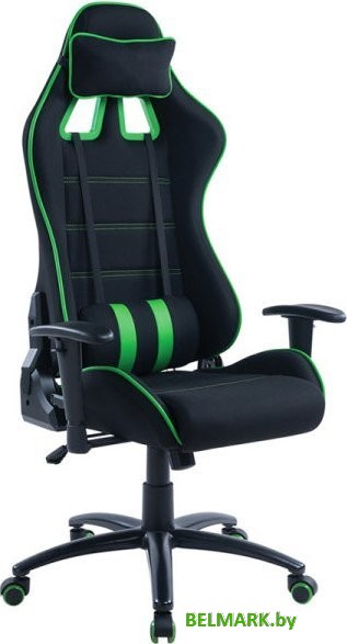 Игровое (геймерское) кресло Helmi Target HL-G08 306179 (черный/зеленый) - фото