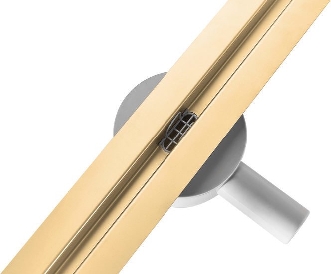 Трап/канал VCX Super Slim 110 см (золотистый полированный) - фото2