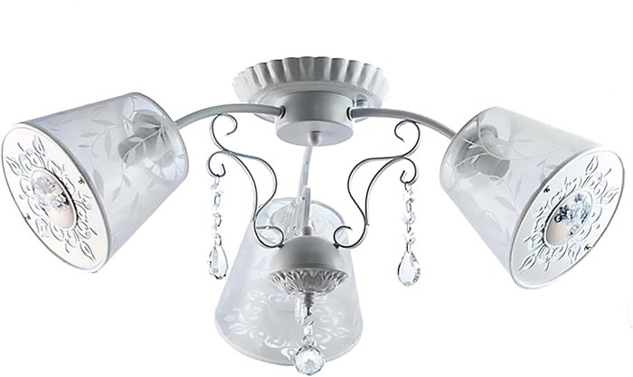 Припотолочная люстра Aitin Pro НПБ GH10176A/3 (белый) - фото