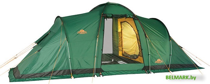 Кемпинговая палатка AlexikA Maxima 6 Luxe (зеленый) - фото
