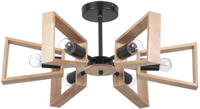 Люстра средней высоты Arte Lamp Brussels A8030PL-6BK - фото