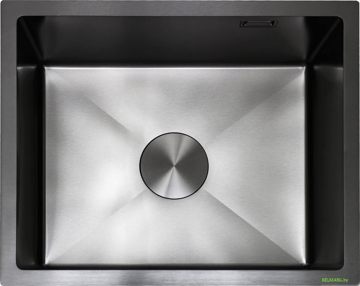 Кухонная мойка Blantek LS-5444B Nano Black + 500B40B1 - фото