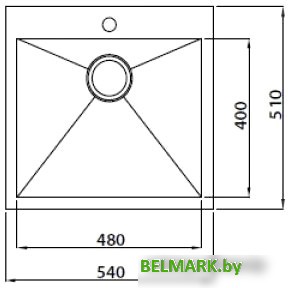 Кухонная мойка Kaiser KSM-5451 - фото2