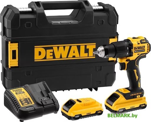 Ударная дрель-шуруповерт DeWalt DCD709L2T (с 2-мя АКБ 3 Ач, кейс) - фото