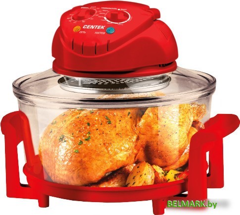 Аэрогриль CENTEK CT-1456 (красный) - фото