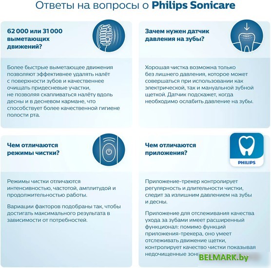 Электрическая зубная щетка Philips HX6851/34 - фото2