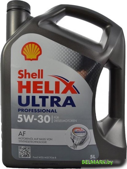Моторное масло Shell Helix Ultra Professional AF 5W-30 5л - фото
