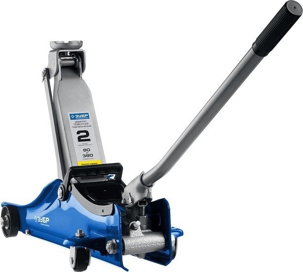 Подкатной домкрат Зубр Профи 43058-2 2т - фото2