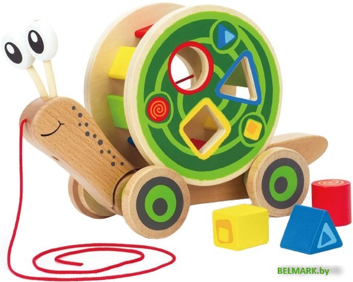 Развивающая игрушка Hape Улитка E0349 - фото