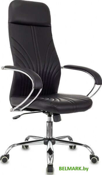 Офисное кресло Бюрократ CH-610SL (черный, экокожа) - фото