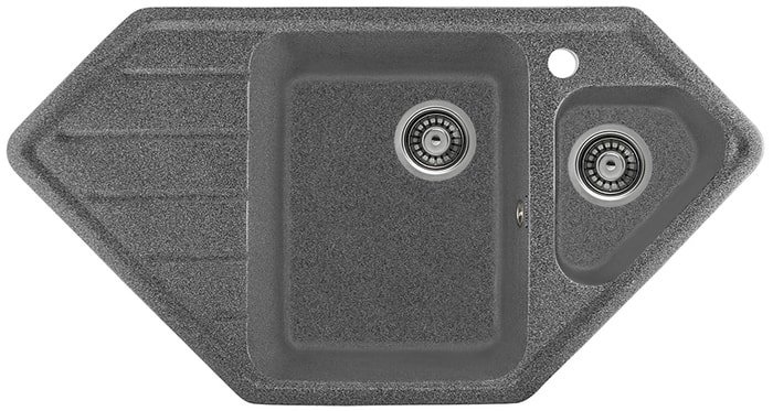 Кухонная мойка Gerhans E10 (графит) - фото