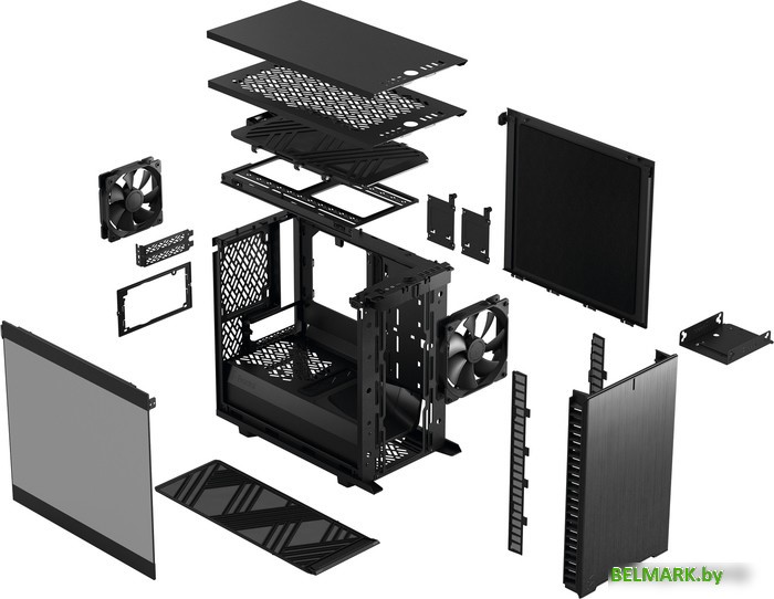 Корпус Fractal Design Define 7 Nano Black TG Light Tint FD-C-DEF7N-02 - фото2