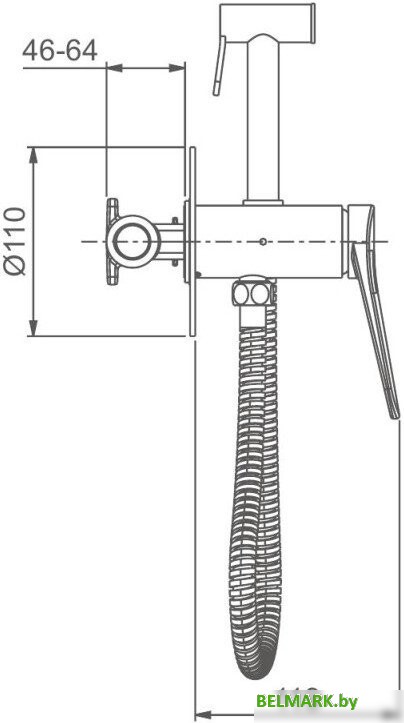 Гигиенический душ Gappo G7210-3 - фото2