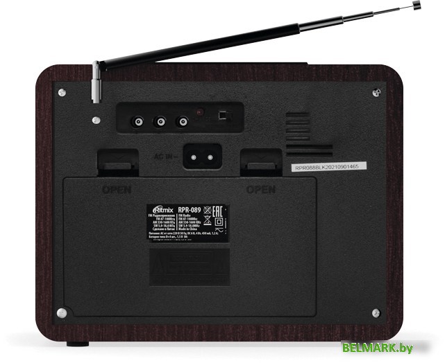 Радиоприемник Ritmix RPR-089 (красное дерево) - фото2