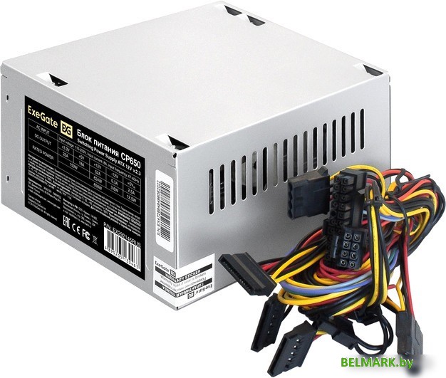 Блок питания ExeGate CP650 EX292145RUS-PC - фото