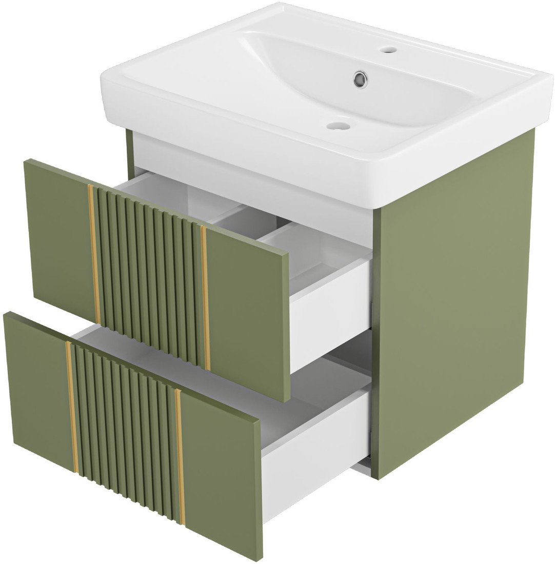 Brevita Тумба под умывальник Vega 60 VEG-09060-0802Я - фото2