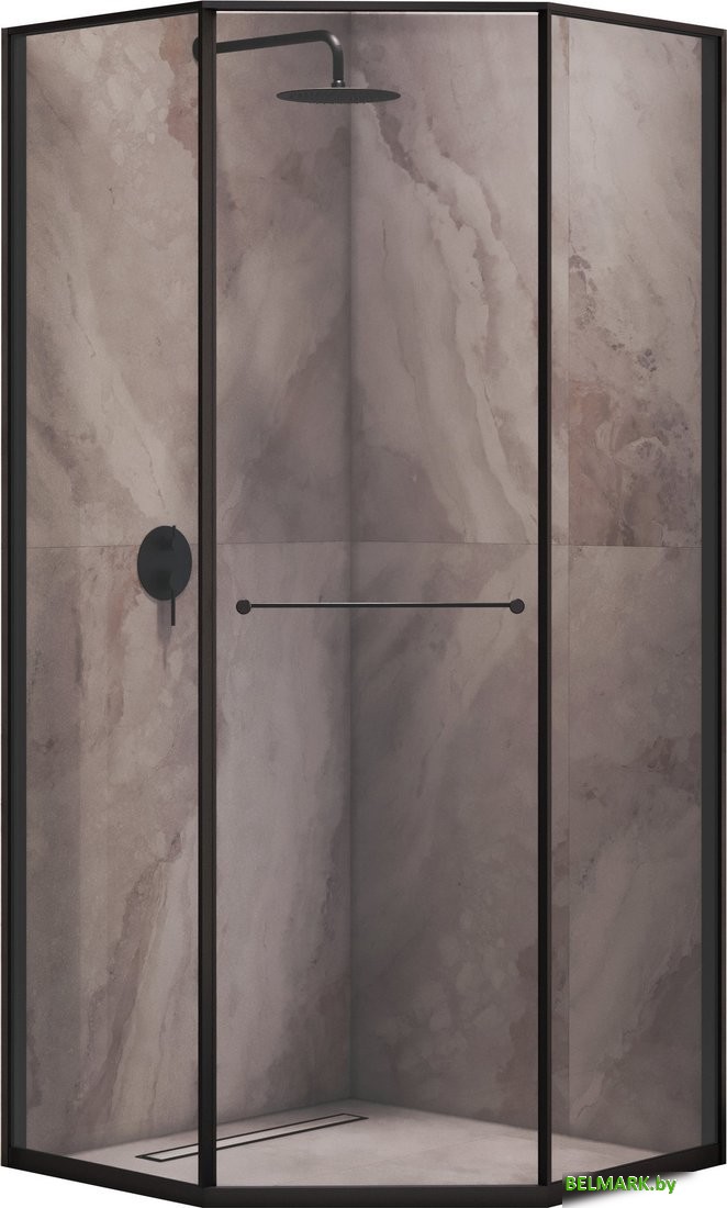 Душевой уголок RGW SV-82B R 33328200-34R (черный/тонированное стекло) - фото