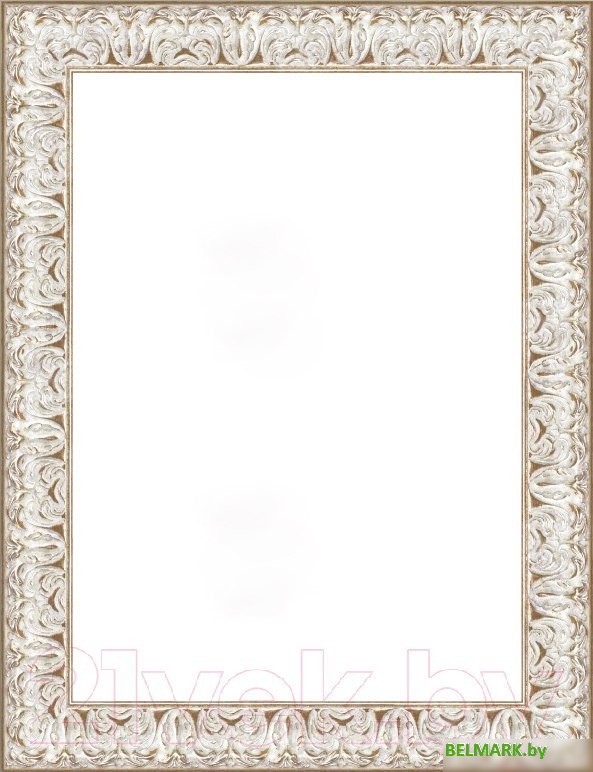 Фоторамка Декарт 50x70 8Л3605 (белый с золотом) - фото