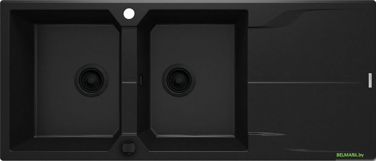 Кухонная мойка Deante Andante ZQN N213 (черный) - фото