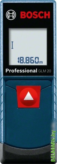 Лазерный дальномер Bosch GLM 20 Professional 0601072E00 - фото